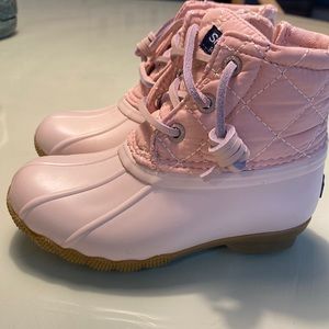 Sperry girls saltwater boot